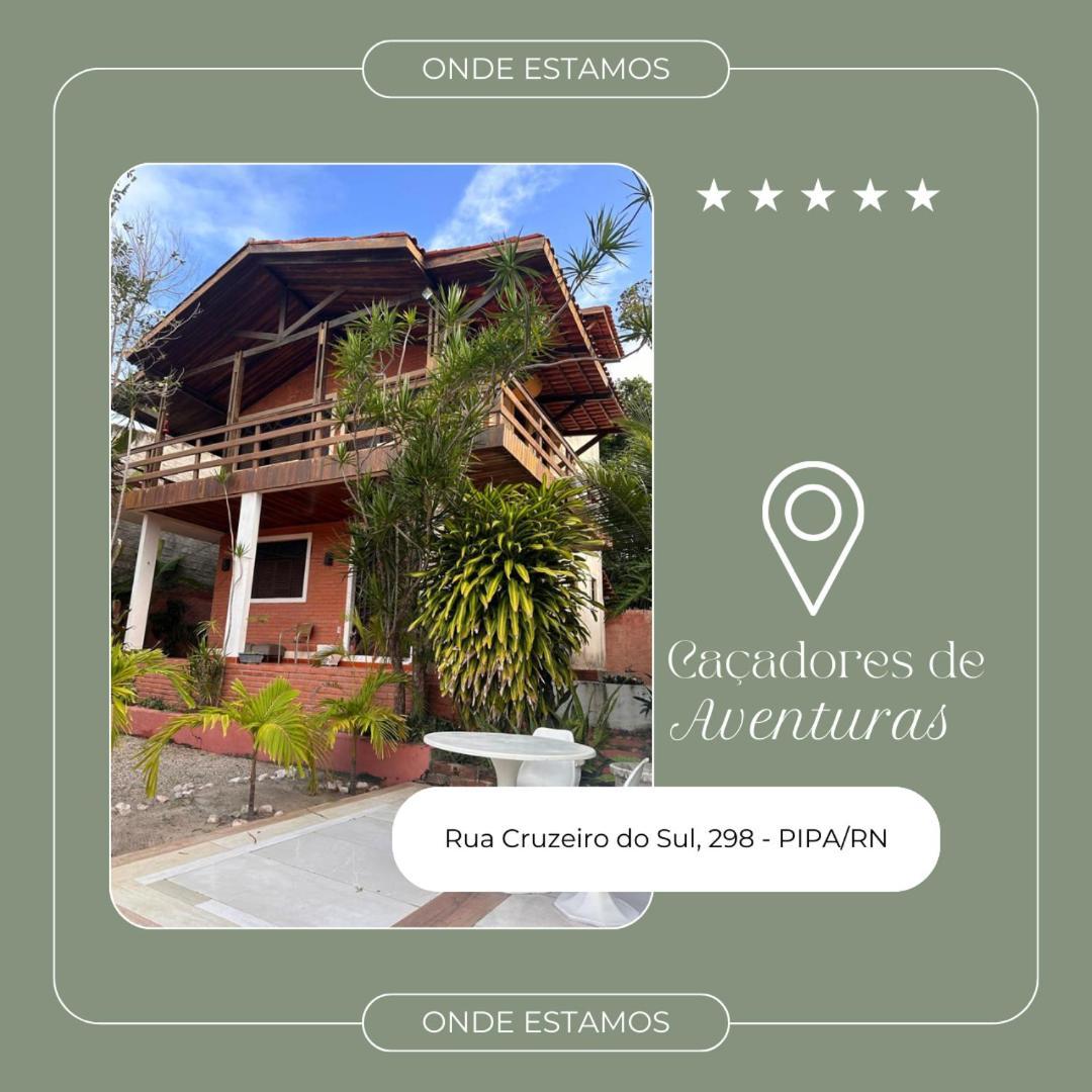 Flats Cacadores De Aventuras Villa Praia de Pipa Dış mekan fotoğraf